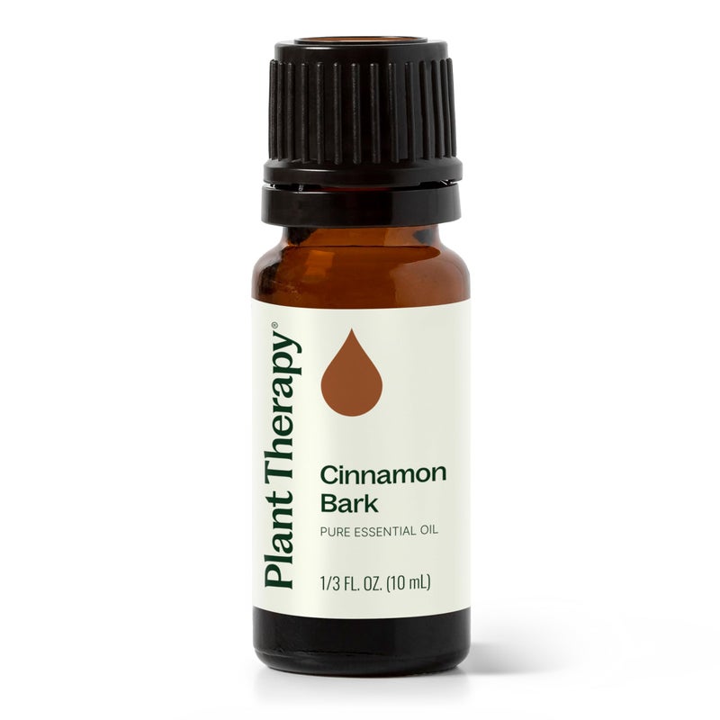 Plant Therapy Cinnamon Bark Essential Oil 10 mL (1/3 oz) 100% Pure, Undiluted, Cinnamon Oil for Diffuser, Spray, Candle Making, Spicy, Sweet Scent, Therapeutic Grade - Image 1